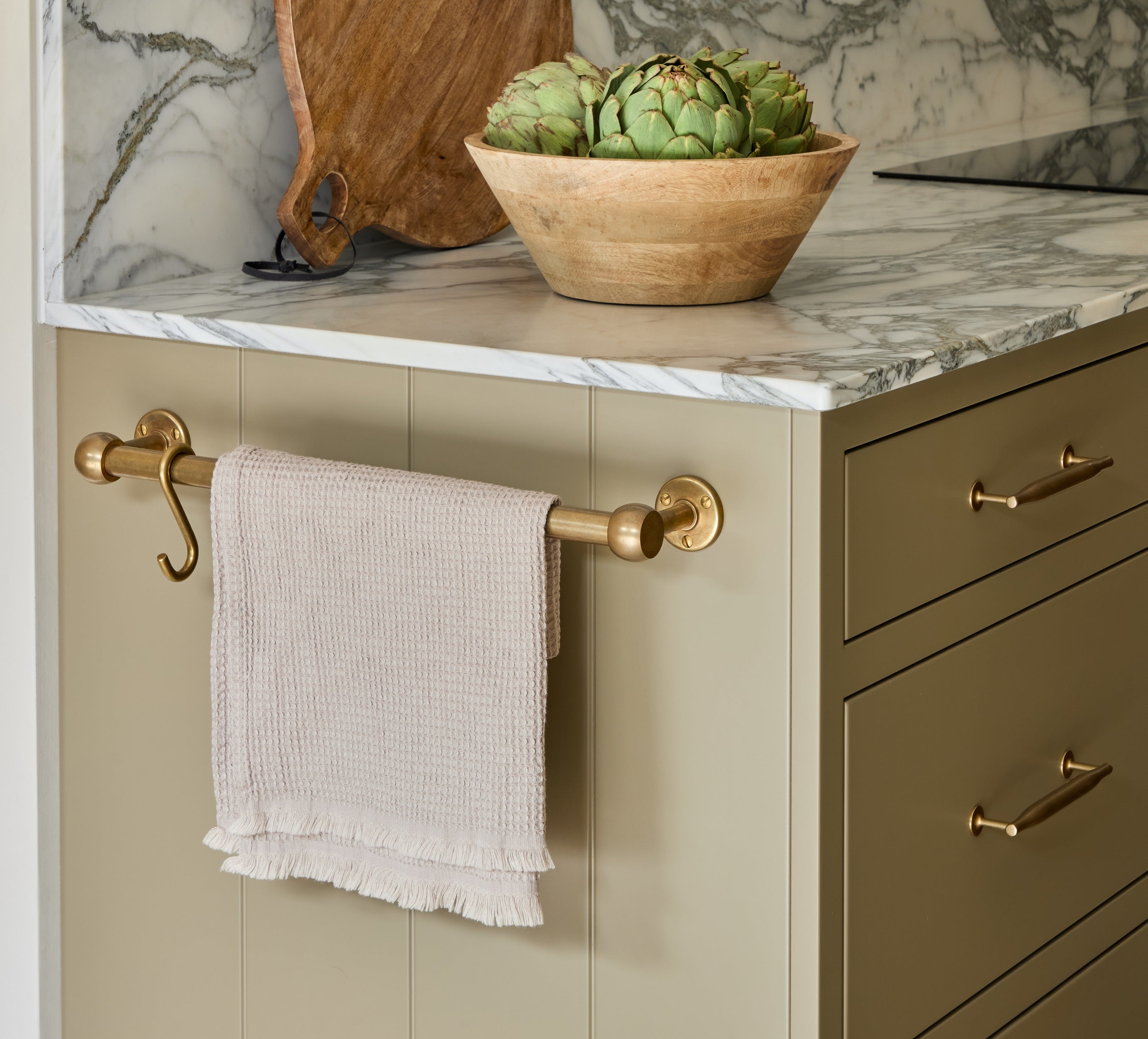 Brass tea towel rail sale