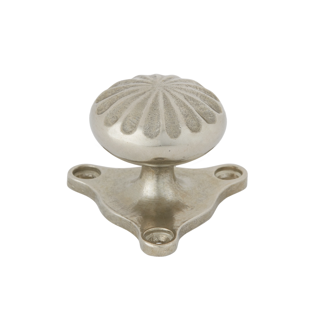 Oldbury Fluted White Bronze Cabinet Knob