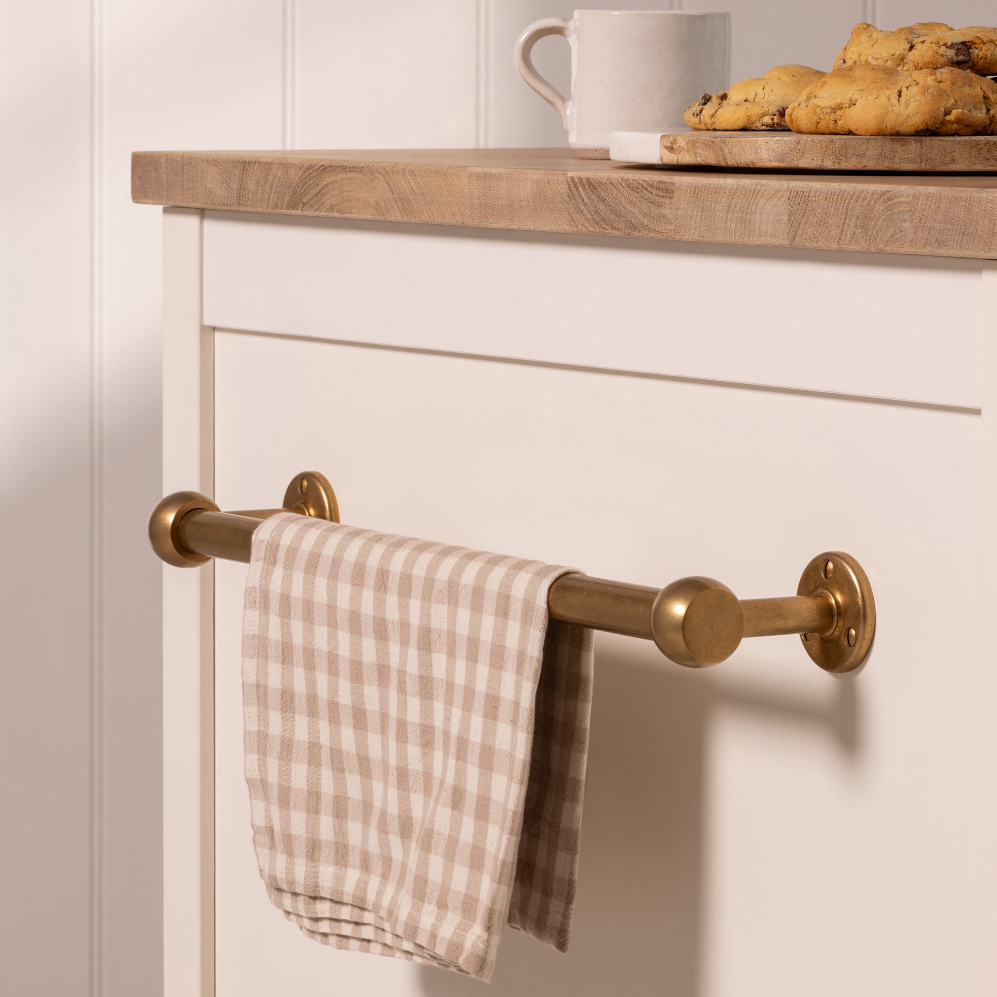 Cotswold Brass Kitchen Towel Rail   Insitu Armac Nov 23 HR 13 