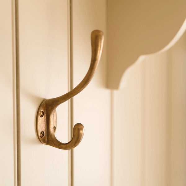 Luxury Solid Brass Coat & Wall Hooks - Armac Martin